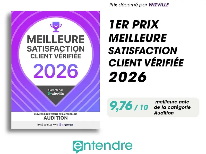 Les audioprothésistes Entendre récompensés pour la qualité de l’expérience patient